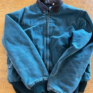 Green Carhartt jacket